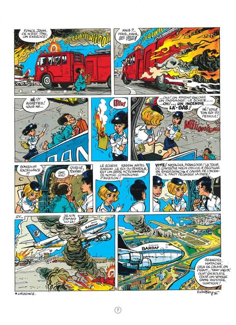 Aperçu de l'album Natacha tome 10 - L'île d'outre-monde