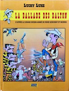 Couverture de l'album La ballade des Dalton (d'après le dessin animé)