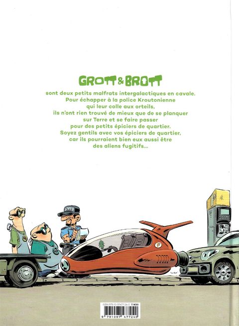 Aperçu de l'album Grott & Brott tome 1 - Nous venons en pet