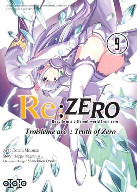 Couverture de l'album Re : Zero - Troisième Arc