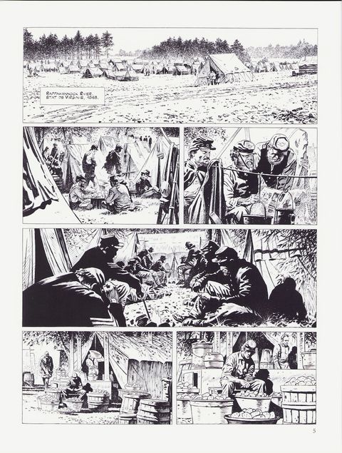 Aperçu de l'album Le combat d'Henry Fleming