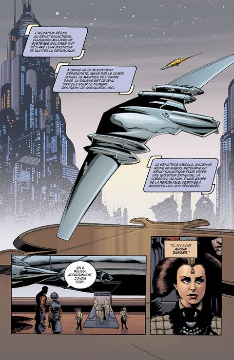 Aperçu de l'album Star Wars tome 5 - Épisode II : L'Attaque des Clones