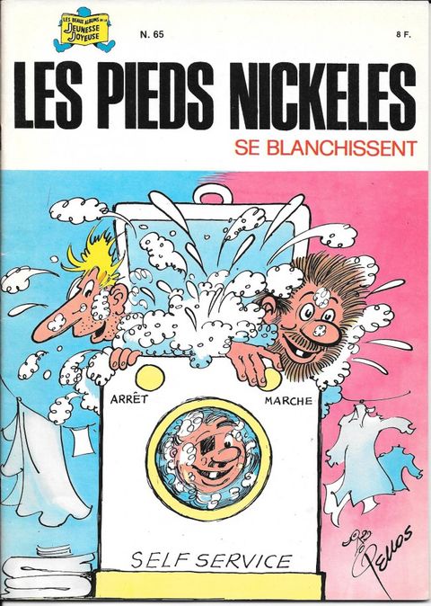 Couverture de l'album Les Pieds Nickelés se blanchissent