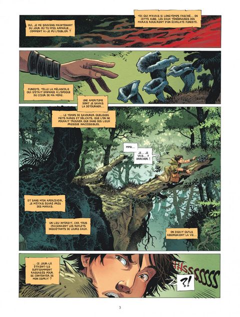 Aperçu de l'album Layla - Conte des marais écarlates tome 1