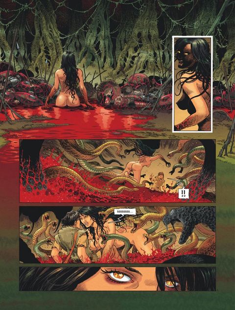 Aperçu de l'album Layla - Conte des marais écarlates tome 1