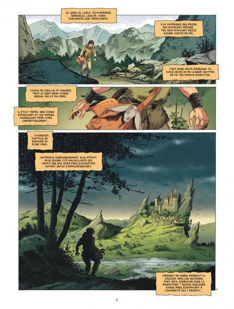 Aperçu de l'album Layla - Conte des marais écarlates tome 1