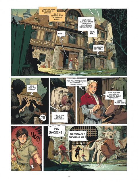 Aperçu de l'album Layla - Conte des marais écarlates tome 1