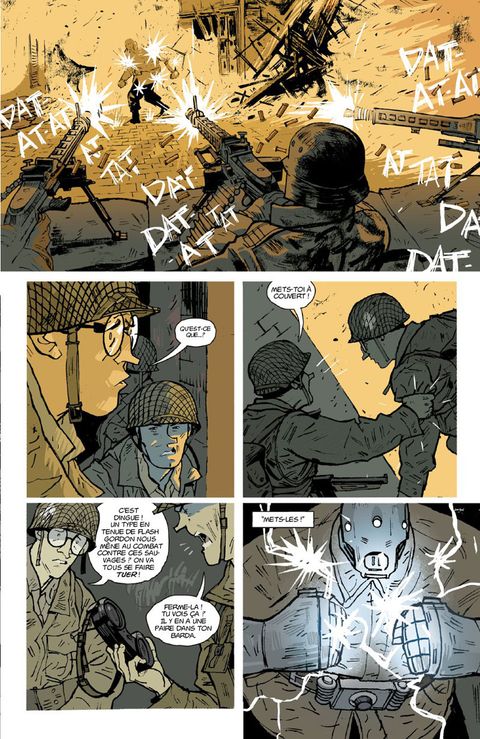 Aperçu de l'album Les dossiers secrets de Hellboy tome 1 - Sledgehammer 44
