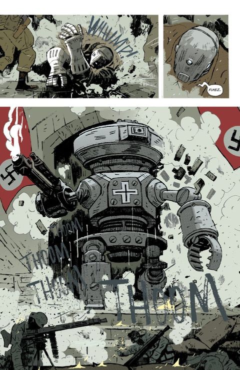 Aperçu de l'album Les dossiers secrets de Hellboy tome 1 - Sledgehammer 44