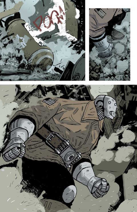 Aperçu de l'album Les dossiers secrets de Hellboy tome 1 - Sledgehammer 44