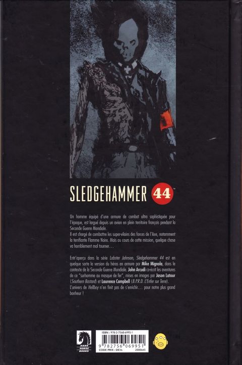 Aperçu de l'album Les dossiers secrets de Hellboy tome 1 - Sledgehammer 44
