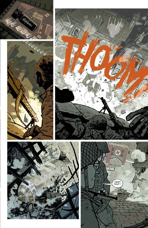 Aperçu de l'album Les dossiers secrets de Hellboy tome 1 - Sledgehammer 44