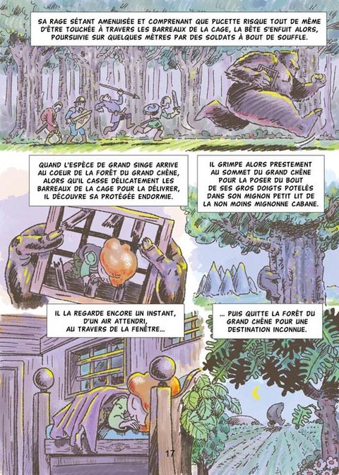 Aperçu de l'album Pucette tome 1 - Menace sur la forêt du grand chêne