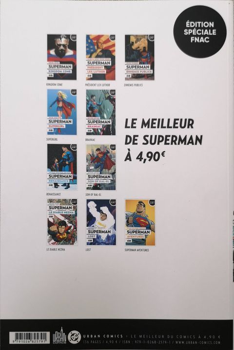 Aperçu de l'album Le Meilleur de Superman (Fnac 2025) tome 5 - Superman - Brainiac