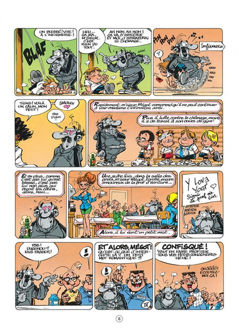 Aperçu de l'album Le Petit Spirou Présente tome 1 - Mon Prof de Gym