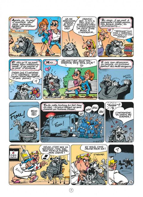 Aperçu de l'album Le Petit Spirou Présente tome 1 - Mon Prof de Gym