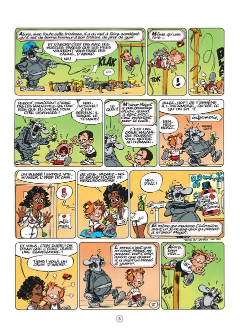 Aperçu de l'album Le Petit Spirou Présente tome 1 - Mon Prof de Gym