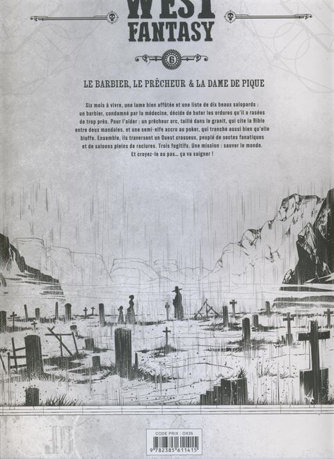 Aperçu de l'album West Fantasy tome 6 - Le Barbier, le Prêcheur et la Dame de Pique