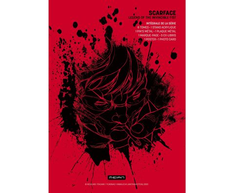 Aperçu de l'album Baki Gaiden : Scarface - Legend of the Invincible Fist (coffret) - Collector (édition limitée et numérotée)