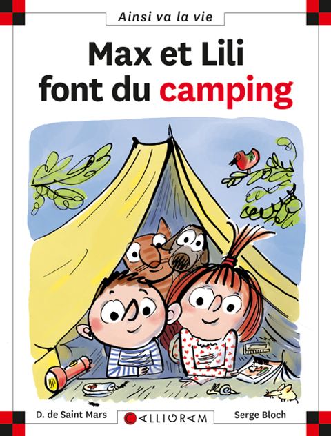 Couverture de l'album Max et Lili font du camping