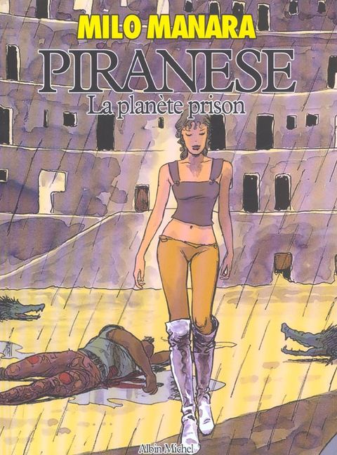 Couverture de l'album Piranese ; la Planète Prison