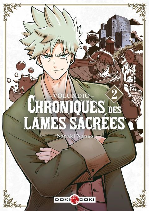 Couverture de l'album Völundio : Chroniques des lames sacrées