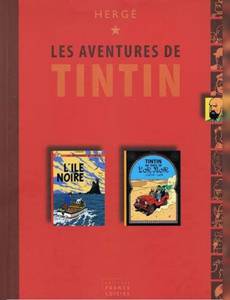 Couverture de l'album L'île noire / Tintin au pays de l'or noir