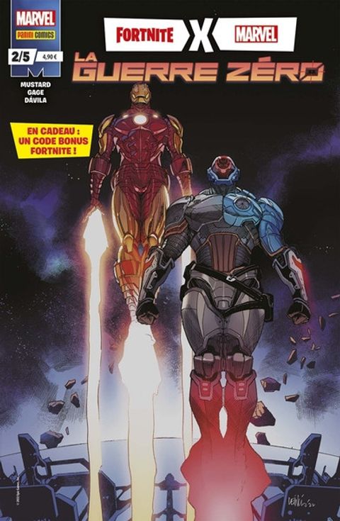 Couverture de l'album Fortnite x Marvel : La Guerre zéro