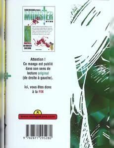 Aperçu 2 de l'album Monster tome 9 - Un Monstre sans Nom