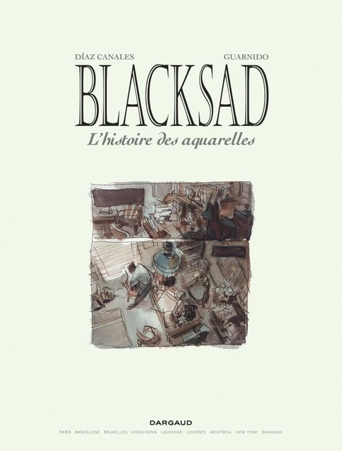 Aperçu de l'album Blacksad - Lhistoire des aquarelles - Intégrale tome 1 - L’histoire des aquarelles - Intégrale