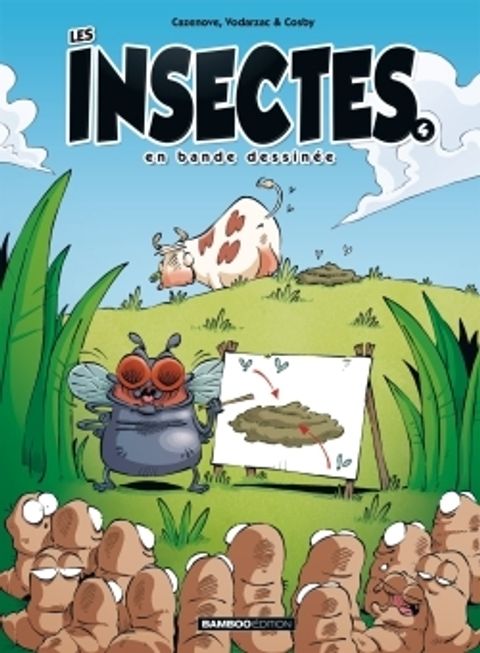 Couverture de l'album Les insectes en Bd