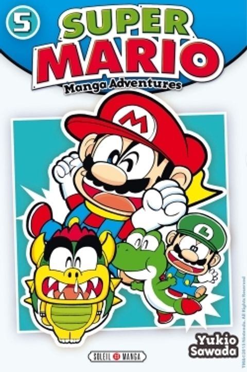 Couverture de l'album Super Mario - Manga Adventures