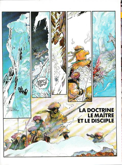 Aperçu de l'album Le Lama blanc (Cycle 1) tome 2 - La seconde vue