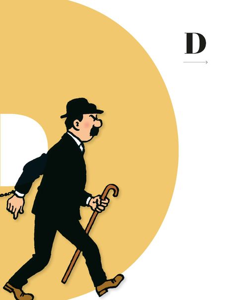 Aperçu de l'album Tintin (Autour de la BD) tome 2023 - Tintin de A à Z 