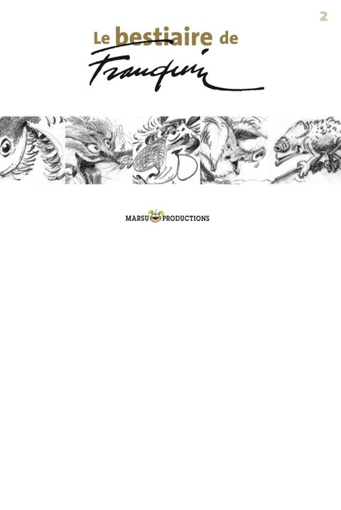 Couverture de l'album Le bestiaire de Franquin (2)