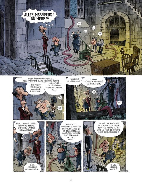 Aperçu de l'album Une Aventure des Spectaculaires tome 3 - Les spectaculaires prennent l'eau
