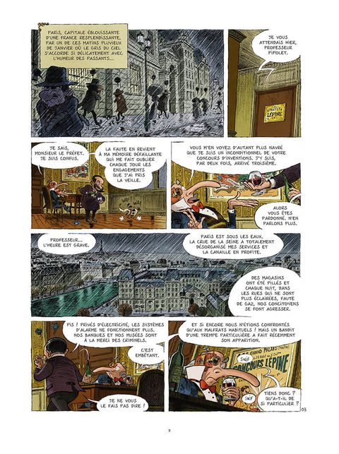 Aperçu de l'album Une Aventure des Spectaculaires tome 3 - Les spectaculaires prennent l'eau
