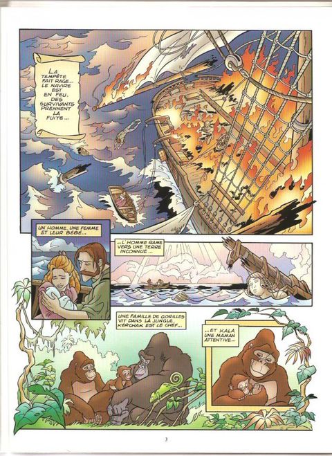 Aperçu de l'album Les Classiques du Dessin Animé - Tarzan