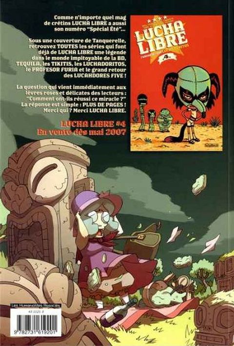 Aperçu de l'album Lucha Libre tome 3 - Hele Mei Kookiwakiwa, les Tikitis