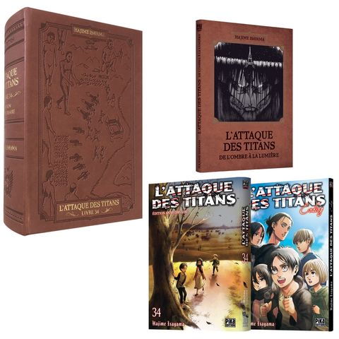 Couverture de l'album L'Attaque des Titans