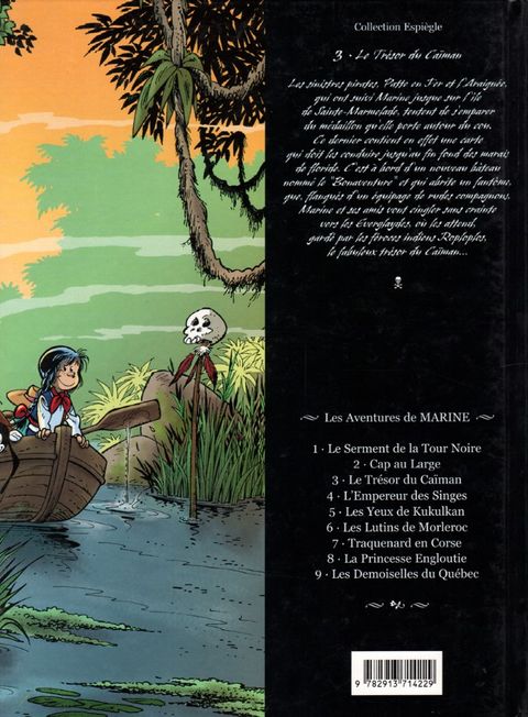 Aperçu de l'album Marine (Corteggiani/Tranchand) tome 3 - Le Trésor du Caiman