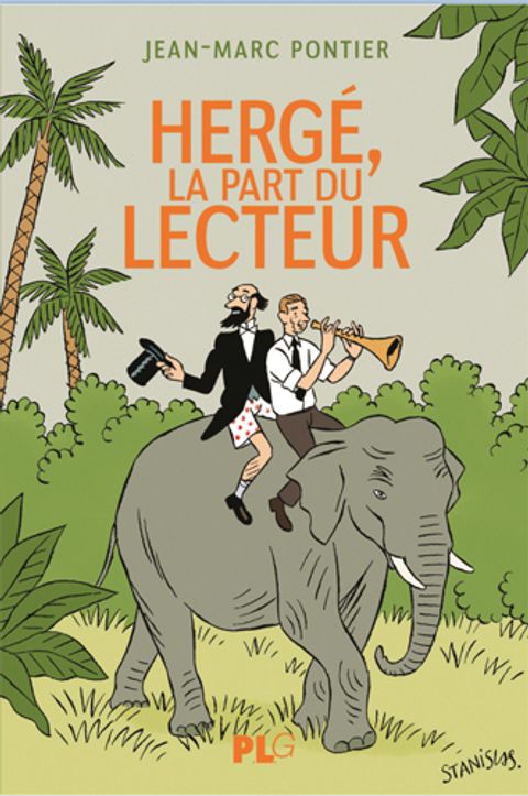 Couverture de l'album Hergé, la part du Lecteur