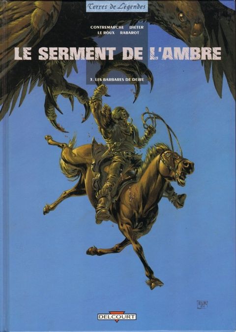 Couverture de l'album Les barbares de Deïre