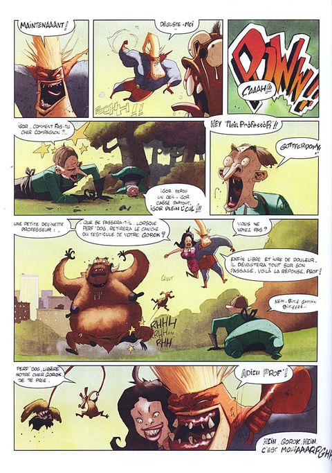 Aperçu de l'album Captain Perfect tome 2 - Toxic Hero