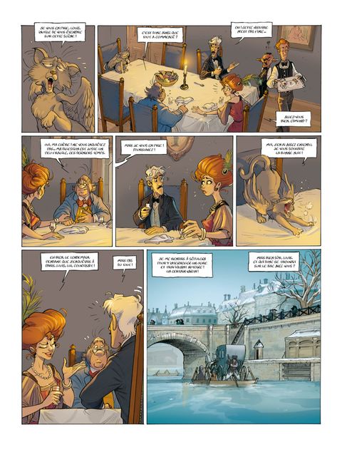 Aperçu de l'album Le Paris des Merveilles tome 3 - L'Élixir d'Oubli 1/2