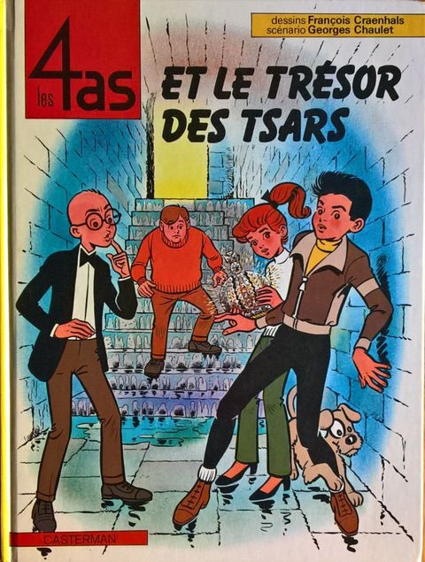 Couverture de l'album Les 4as et le Trésor des Tsar