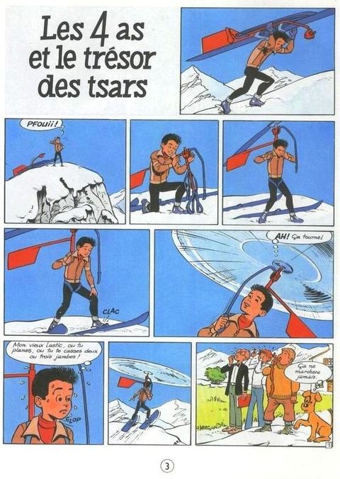 Couverture de l'album Les 4as et le Trésor des Tsar