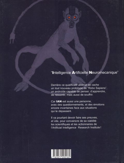 Aperçu de l'album Ian tome 1 - Singe Electrique