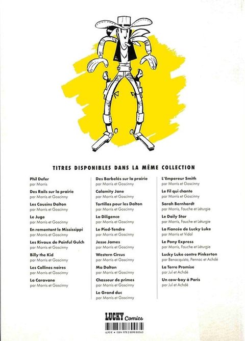 Aperçu de l'album Lucky Luke (Les Aventures de ... d'après Morris) tome 7 - La terre promise