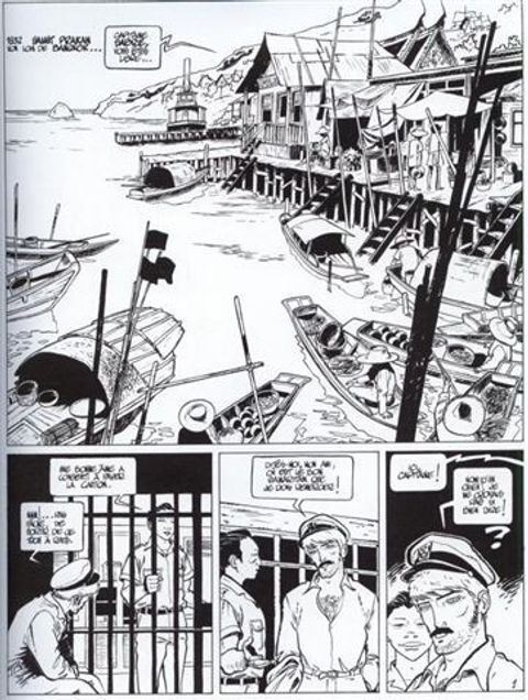Aperçu de l'album Capitaine Sabre tome 1 - Le Vol du Pélican